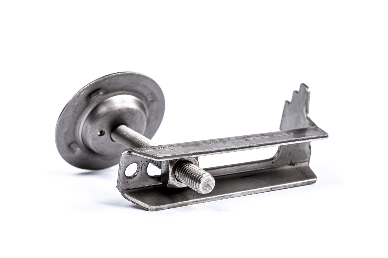  Bevestiging set stalen rooster O-clip | RVS 316